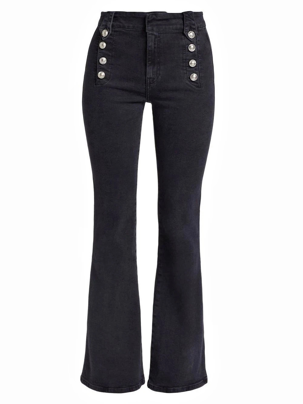 DEREK LAM 10 CROSBY Women's Robertson Flare Jeans In Noir